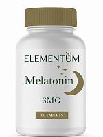 Melatonin (Мелатонин) 3 мг 90 таблеток (Elementum)