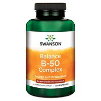 Balance B-50 Complex (Витамины группы В) 250 капсул (Swanson)