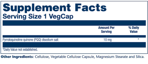 PQQ (Пирролухинолинхинон) 10 мг 30 капсул (Solaray) фото 2