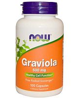 Graviola 500 мг 100 капс (NOW)
