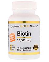 Biotin 10,000 mcg 90 капс (California Gold Nutrition)
