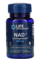 NAD+ Cell Regenerator (регенератор НАД и клеток) 300 мг 30 вегетарианских капсул (Life Extension)