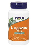 L-OptiZinc 30 мг 100 капс (NOW)