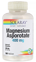 Magnesium Asporotate (Аспартат магния) 400 мг 180 капсул (Solaray)
