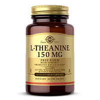 L-Theanine (L-теанин в свободной форме) 150 мг 60 капсул (Solgar)