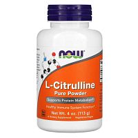 L-Citrulline Powder 113 грамм (NOW)