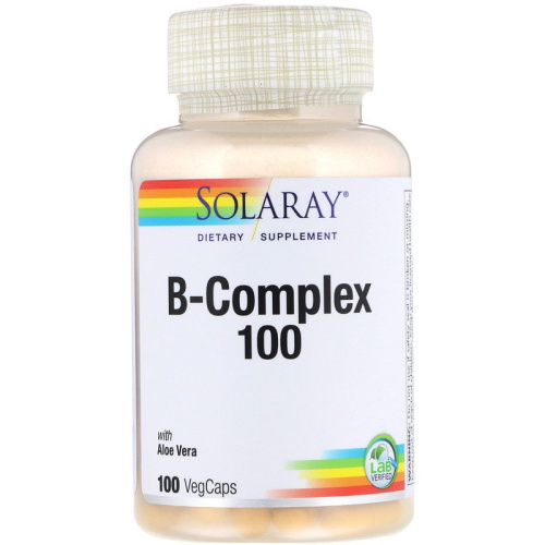 B-complex "100" 100 капсул (Solaray)