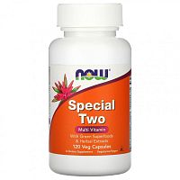 Special Two (мультивитамины) 120 вег капсул (NOW)