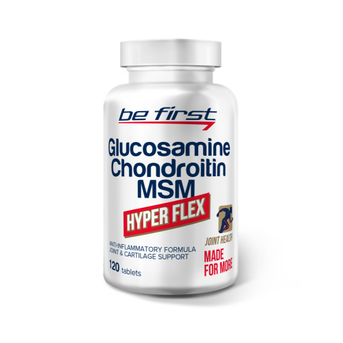 Glucosamine+Chondroitin+MSM Hyper Flex 120 таб. (Be First)