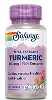 Turmeric (Куркума) 600 мг 30 вег капсул (Solaray)