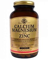 Calcium Magnesium plus Zinc 250 табл (Solgar)