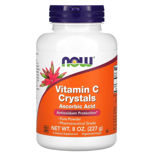 Vitamin C Crystals (Витамин C в кристаллах) 227 гр (NOW)