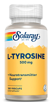 L-tyrosine (L-тирозин) 500 мг 100 капсул (Solaray)
