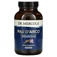 Pau D'Arco (кора муравьиного дерева) 1000 мг 120 капсул (Dr. Mercola)