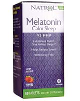 Melatonin Advanced Calm Sleep 6 мг Fast Dissolve быстрорастворимые 60 табл (Natrol)