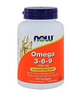 Omega 3-6-9 1000 мг 250 softgels (NOW)