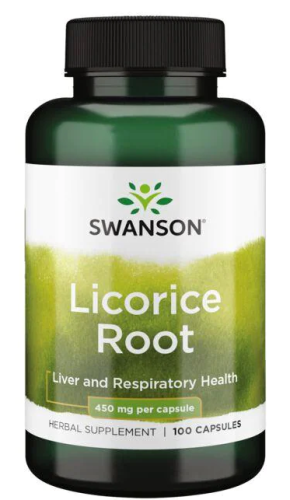 Licorice Root (Корень солодки) 450 мг 100 капсул (Swanson) Licorice Root (Корень солодки) 450 мг 100 капсул (Swanson)