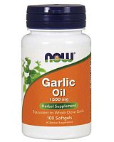 Garlic Oil 1500 мг 100 капс (NOW)