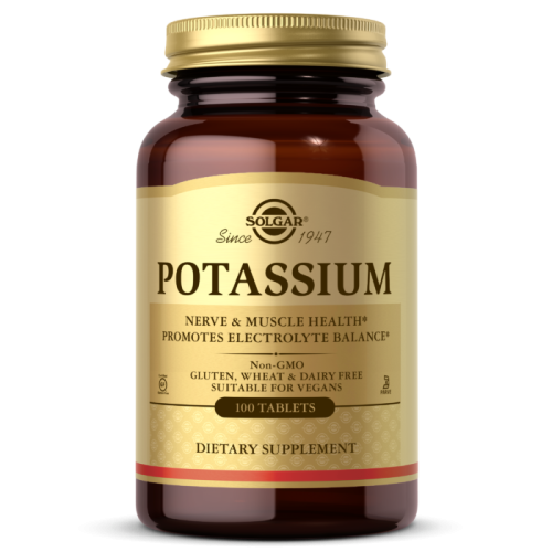 Potassium (Калий) 99 мг 100 таблеток (Solgar)