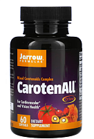 CarotenAll (комплекс смешанных каротиноидов) 60 мягких желатиновых капсул (Jarrow Formulas)