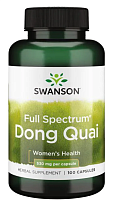 Full Spectrum Dong Quai (Корень Дягиля) 530 мг 100 капсул (Swanson)