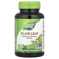 Olive Leaf (лист оливы) 1500 мг 100 веганских капсул (Nature's Way)