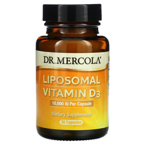 Liposomal Vitamin D3 (липосомальный витамин D3) 10000 МЕ 30 капсул (Dr. Mercola)