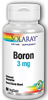 Boron Citrate (Биоцитрат бора) 3 мг 60 капсул (Solaray)