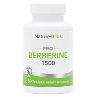 PRO Berberine 1500 mg (Берберин 1500 мг) 60 таблеток (Natures Plus)