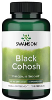 Black Cohosh Standardized (Черный клопогон стандартизированный) 40 мг 120 капсул (Swanson)