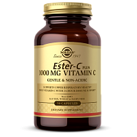 Ester-C Plus Vitamin C (витамин С в виде аскорбата кальция) 1000 мг 50 капсул (Solgar)