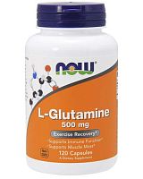 L-Glutamine 500 мг 120 капс (NOW)