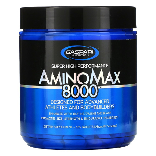AminoMax 8000 325 таблеток (Gaspari Nutrition)