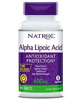 Alpha Lipoic Acid 600 мг 45 табл (Natrol)