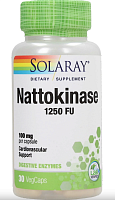 Nattokinase (Наттокиназа) 100 мг 30 капсул (Solaray)