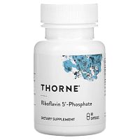 Riboflavin 5'- Phosphate (Рибофлавин 5' фосфат) 60 капсул (Thorne Research)