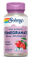 Guaranteed Potency Pomegranate Fruit Extract (Экстракт граната) 200 мг 60 капсул (Solaray)