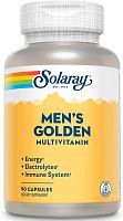 Men's Golden Multivitamin (Золотые мультивитаминны для мужчин) 90 капсул (Solaray)