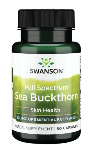 Full Spectrum Sea Buckthorn (Полный спектр облепихи) 400 мг 60 капсул (Swanson)