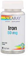 Iron (Железо) 50 мг 60 капсул (Solaray)
