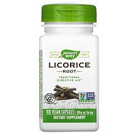 Licorice Root (Корень Солодки) 450 мг 100 веганских капсул (Nature's Way)