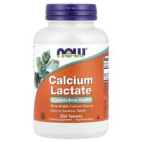 Calcium Lactate (Кальций Лактат) 255 мг 250 таблеток (NOW) Calcium Lactate (Кальций Лактат) 255 мг 250 таблеток (NOW)