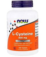 L-Cysteine 500 мг 100 табл (NOW)