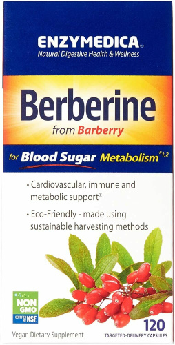 Berberine (Берберин) 120 капсул (Enzymedica)