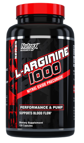 L-Arginine Аргинин 1000 120 капсул (Nutrex)