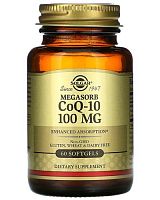 CoQ-10 100 мг 60 капс Megasorb (Solgar)
