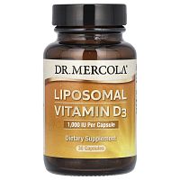 Liposomal Vitamin D3 (Липосомальный витамин D3) 1000 МЕ 30 капсул (Dr. Mercola)