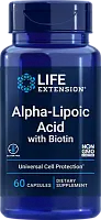 Alpha-Lipoic Acid with Biotin (Альфа-липоевая кислота с Биотином) 250 мг 60 капсул (Life Extension)