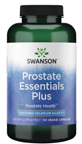 Prostate Essentials Plus (здоровье простаты) 90 вег капсул (Swanson)  СРОК ГОДНОСТИ ДО 02/24 !!!