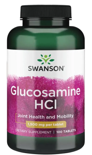Glucosamine HCL (Глюкозамин гидрохлорид) 1500 мг 100 таблеток (Swanson)